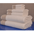 China 500-800g Cotton 6-Piece Towel Set, White